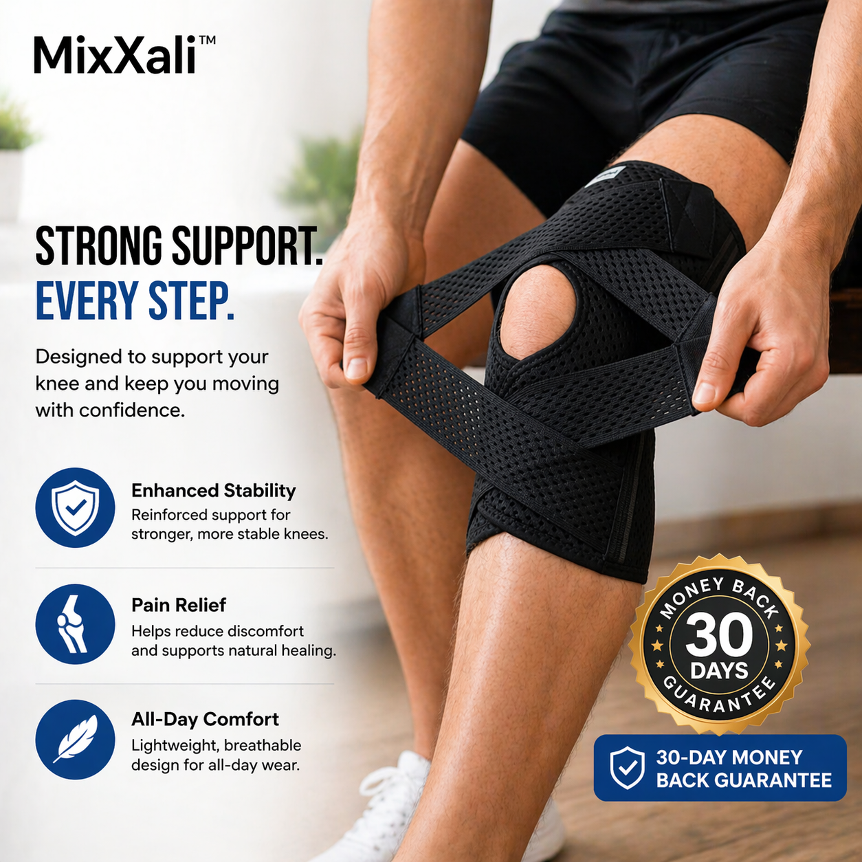 MixXali™ 360° Movement Recovery Knee Support