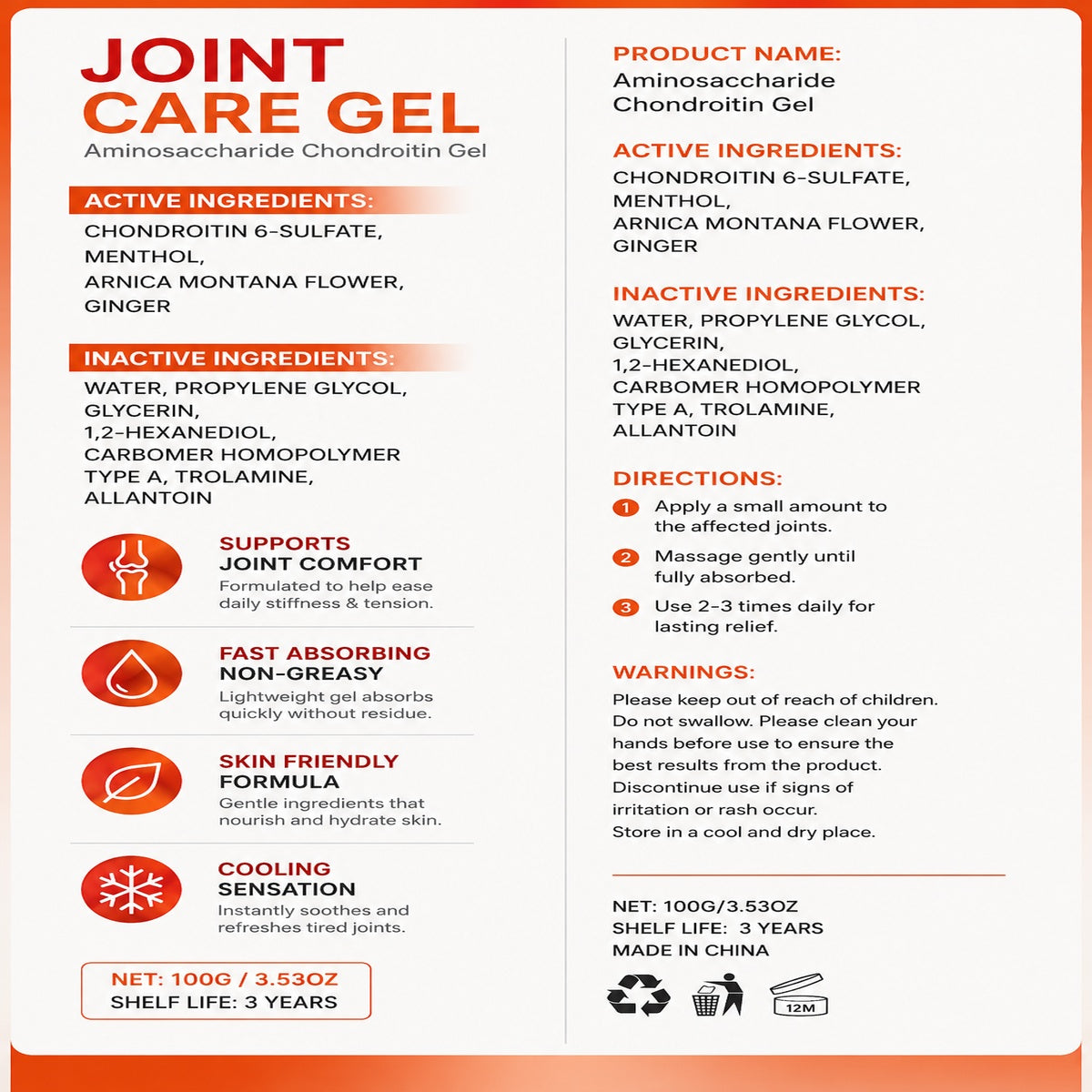 Joint Relief Gel