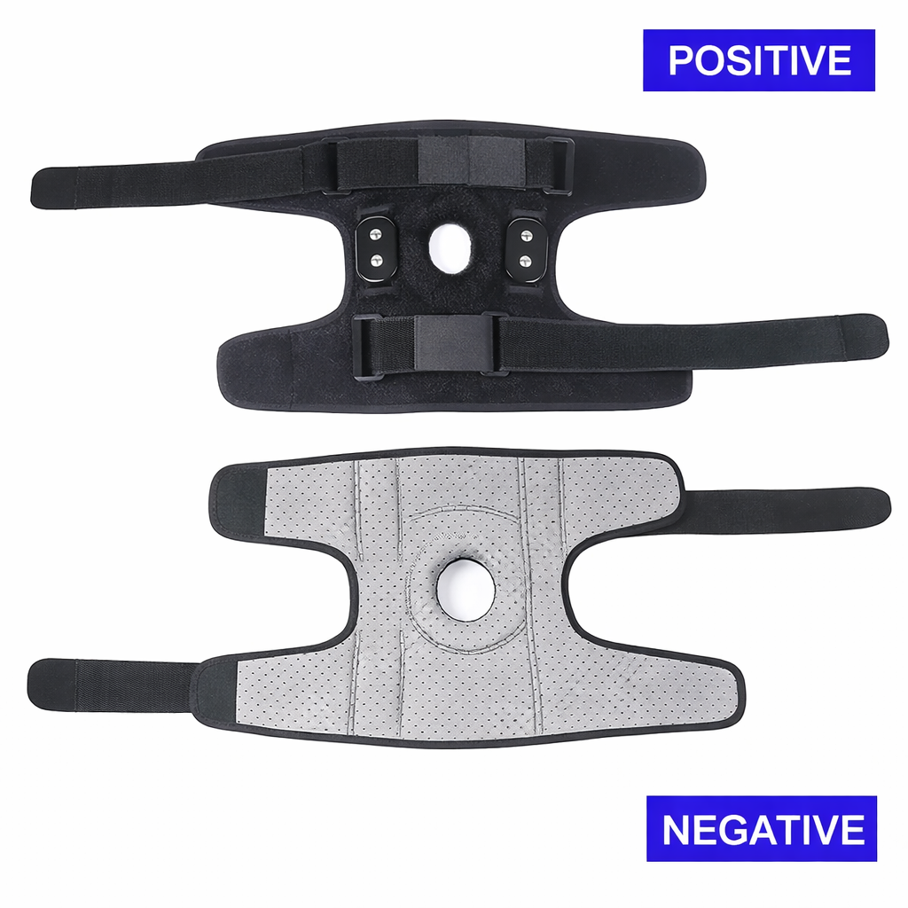 Adjustable Knee Support Brace with Side Stabilizers