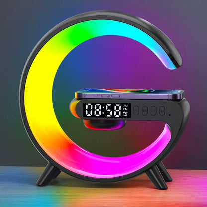 Wireless Charging LED Alarm Clock