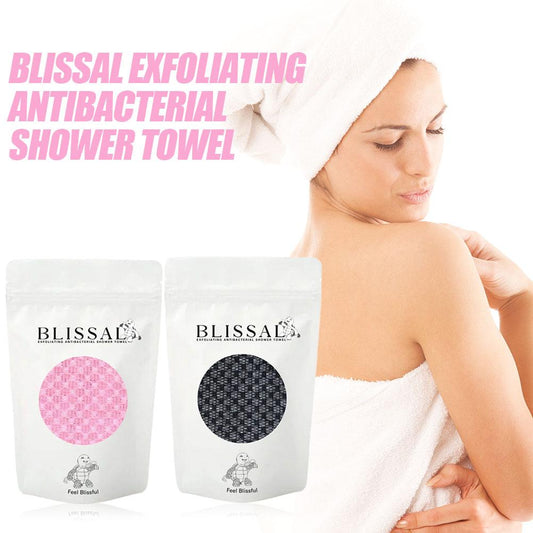 DeepClean Exfoliating Back Scrubber – Dual-Sided Body Scrub Towel