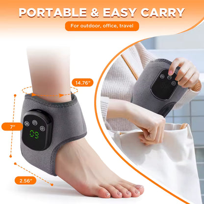 Infrared Heated Ankle Brace & Vibration Therapy