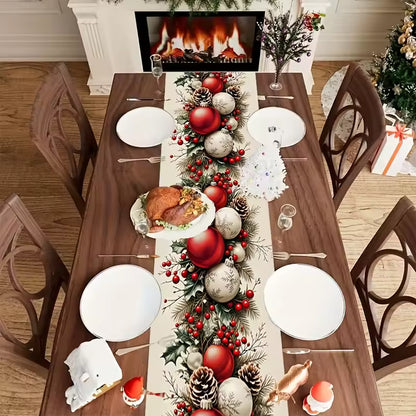 🎄 Festive Christmas Table Runner