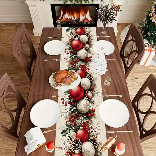 🎄 Festive Christmas Table Runner