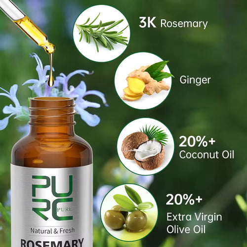 PURC Rosemary Oil – Anti-Hair Loss & Growth