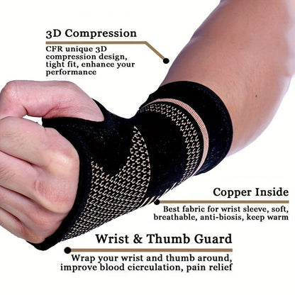 Copper Wrist Pain Support
