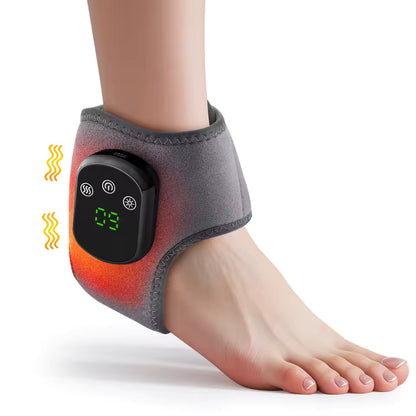 Infrared Heated Ankle Brace & Vibration Therapy