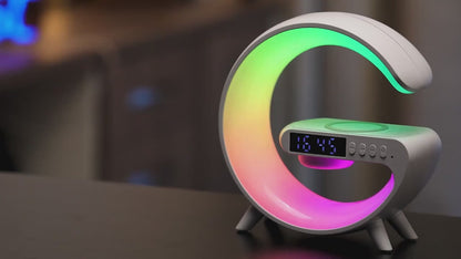 Wireless Charging LED Alarm Clock