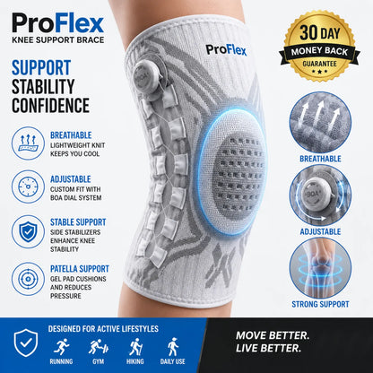 ProFlex Knee Support Brace – Patella Stabilizer
