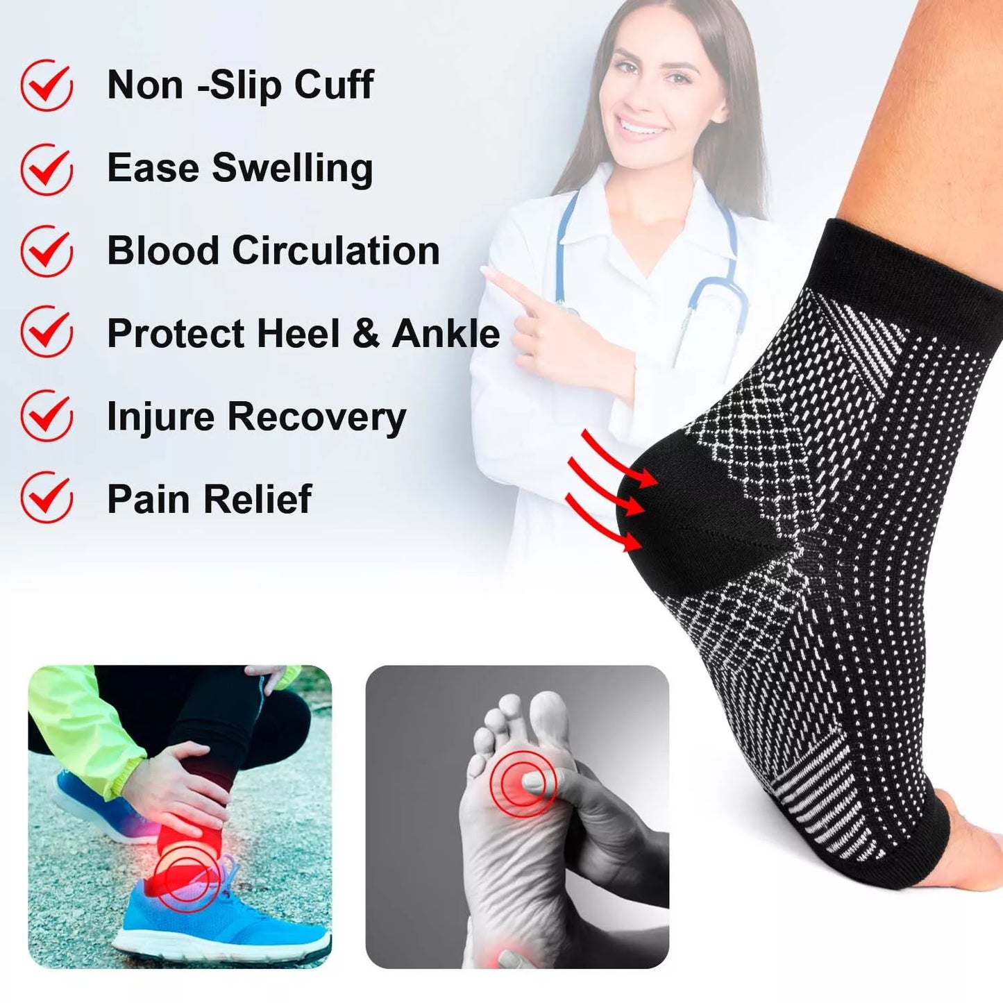 Ankle Compression Socks